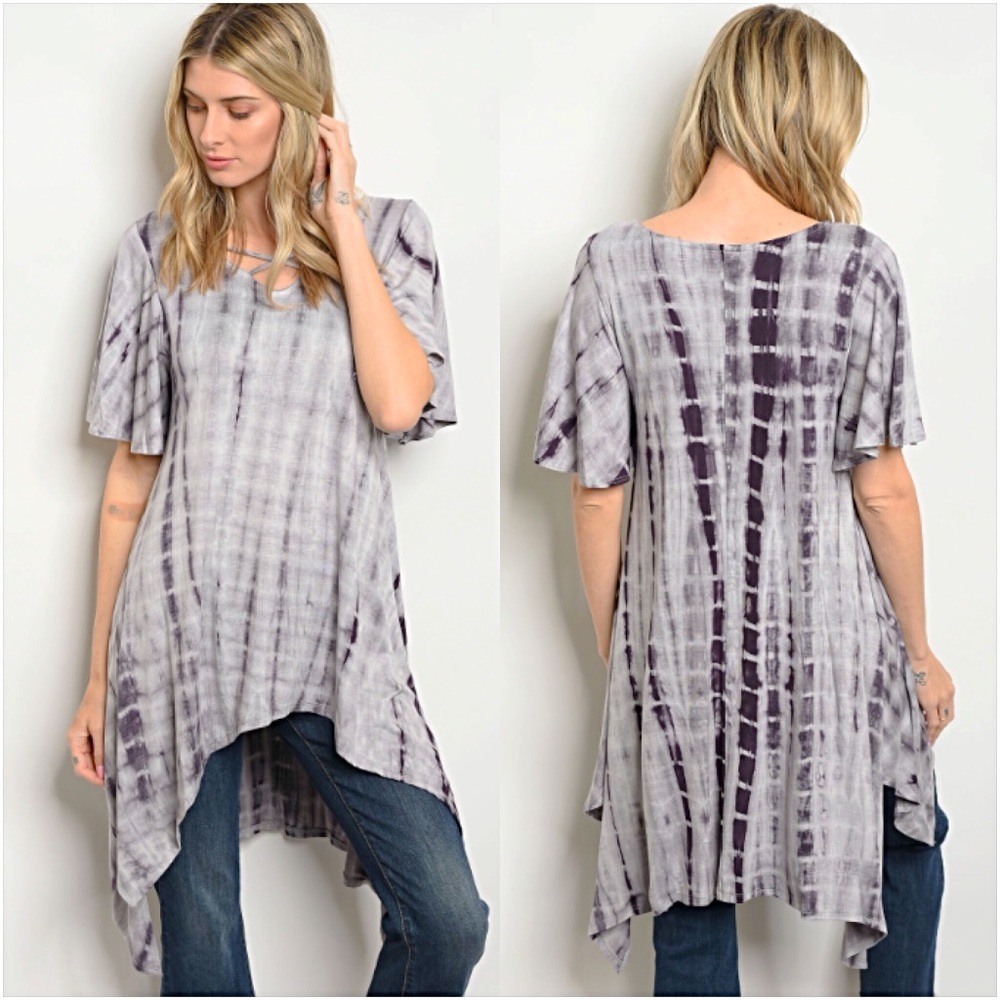Fabulous Boho Criss Cross Draoed Tunic SML - Picture 3 of 7